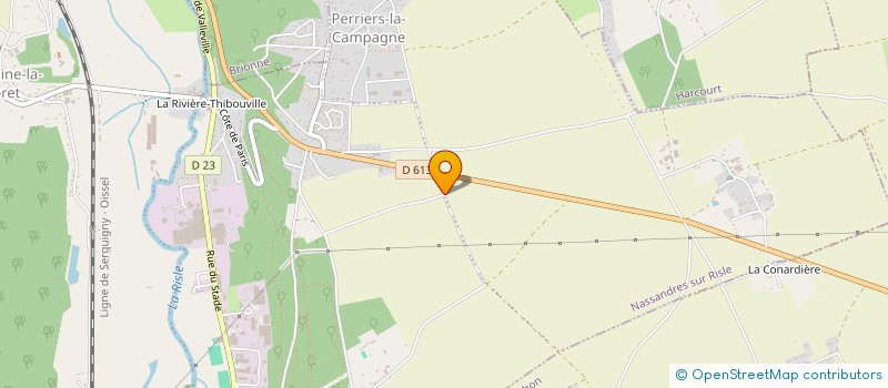 localisation de l'entreprise A.B.A. à NASSANDRES SUR RISLE