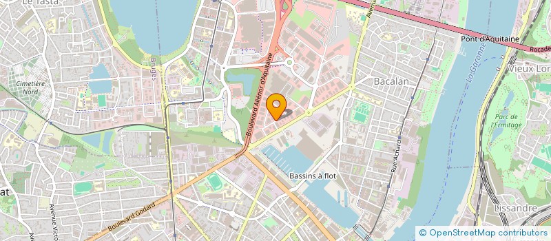 localisation de l'entreprise A.B. ATLANTIQUE BERLINES  BORDEAUX