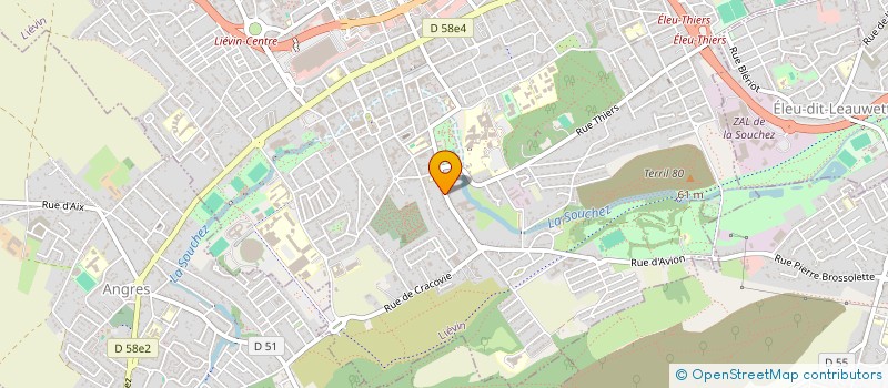 localisation de l'entreprise A B AUTOMATION à SANCOURT