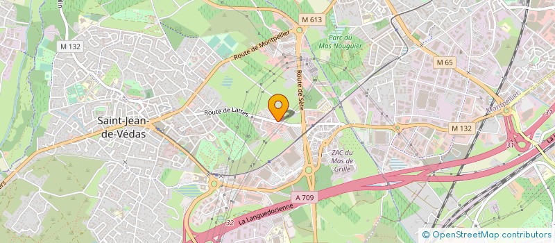 localisation de l'entreprise A B BATIMENT à SAINT-JEAN-DE-VEDAS