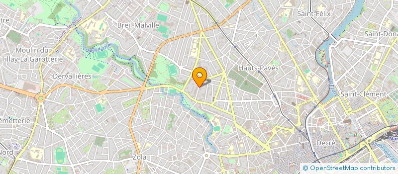 localisation de l'entreprise A.B.C ARTS MARTIAUX  NANTES