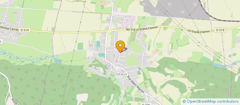 localisation de l'entreprise A B C C DU 14 R JEAN JAURES  IZEAUX
