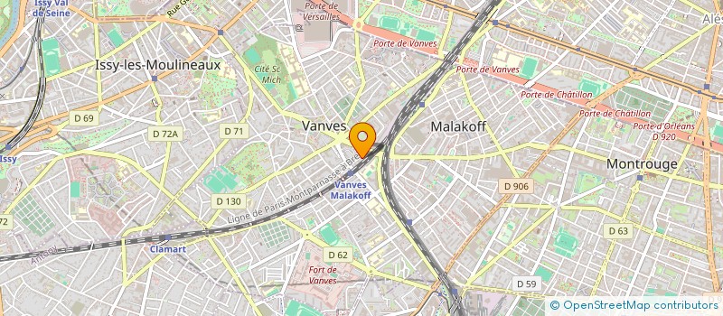 localisation de l'entreprise A B C D DECO  VANVES