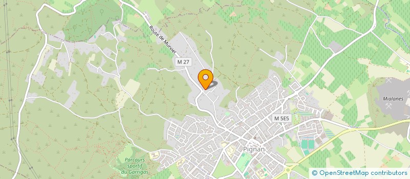 localisation de l'entreprise A B C DIAGNOSTICS  PIGNAN