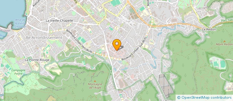 localisation de l'entreprise A.B.C.DIRECT à MARSEILLE