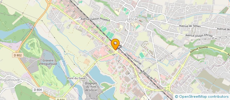 localisation de l'entreprise A.B.C DU PAIN à LESCAR