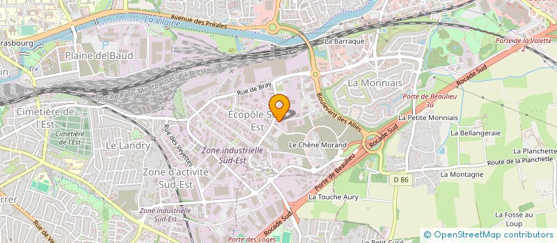 localisation de l'entreprise A B C I à CESSON-SEVIGNE