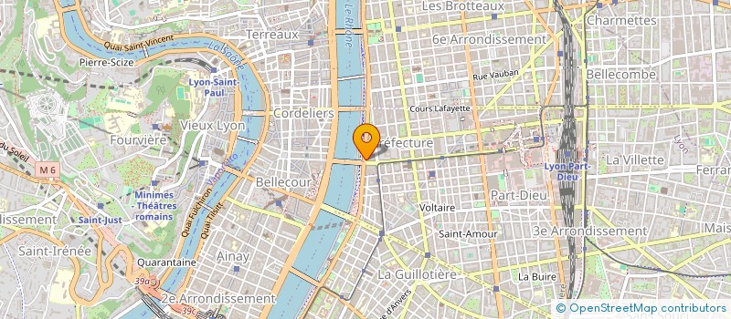 localisation de l'entreprise A.B.C.I.E.  LYON