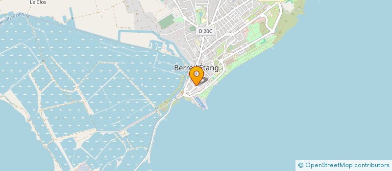 localisation de l'entreprise A.B.C.M à BERRE-L'ETANG