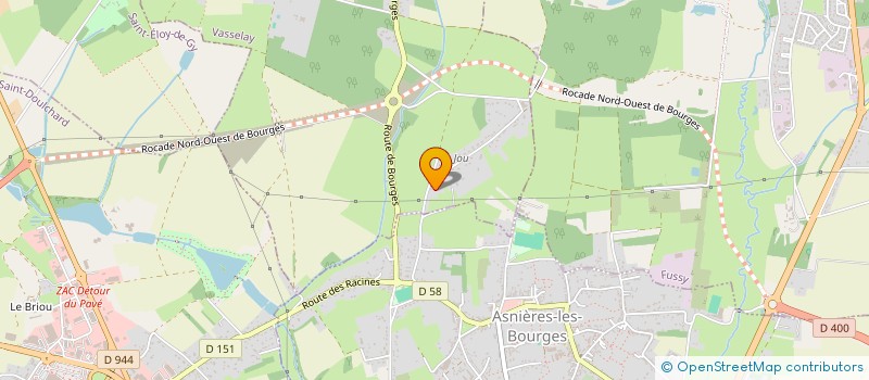 localisation de l'entreprise A.B.C.MACONNERIE  VASSELAY