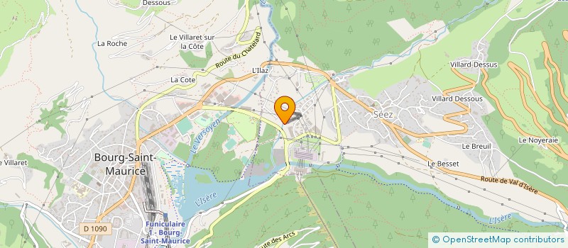 localisation de l'entreprise A.B.C. METALLERIE à SEEZ