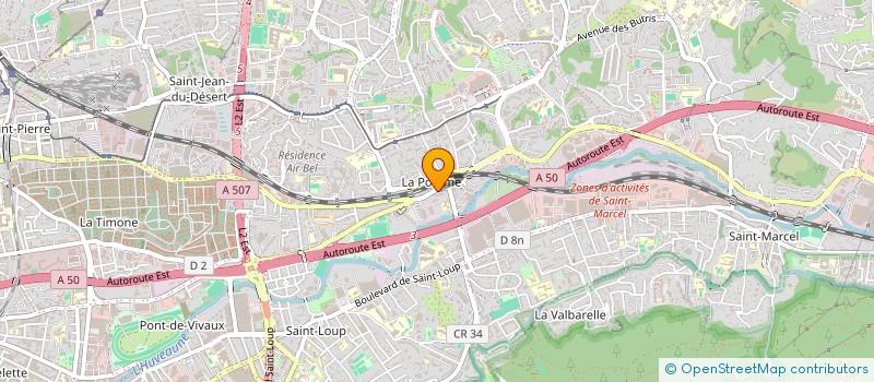 localisation de l'entreprise A.B.C RESTAURATION à MARSEILLE