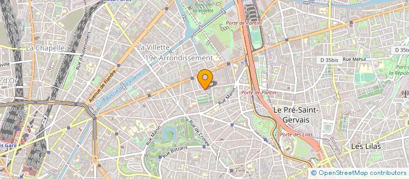 localisation de l'entreprise A.B.C.T. AUTO BILAN CONTROLE TECHNIQUE à PARIS