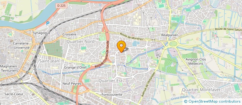 localisation de l'entreprise A&B CLEAN  AVIGNON