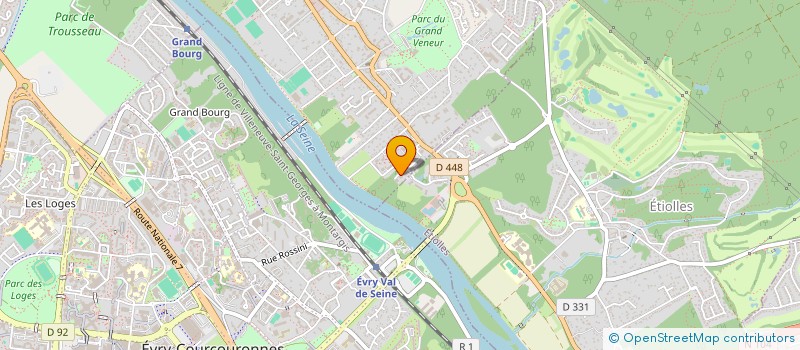 localisation de l'entreprise A.B. COM. à SOISY-SUR-SEINE