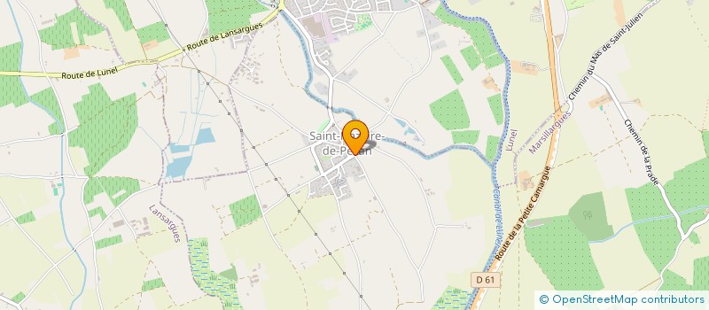 localisation de l'entreprise A.B CONSEIL ET FORMATION  SAINT-NAZAIRE-DE-PEZAN