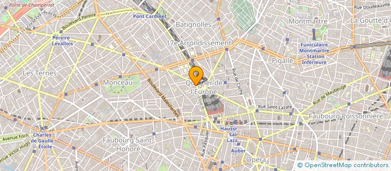 localisation de l'entreprise A-B- CONSEILS ET INVESTISSEMENTS à PARIS