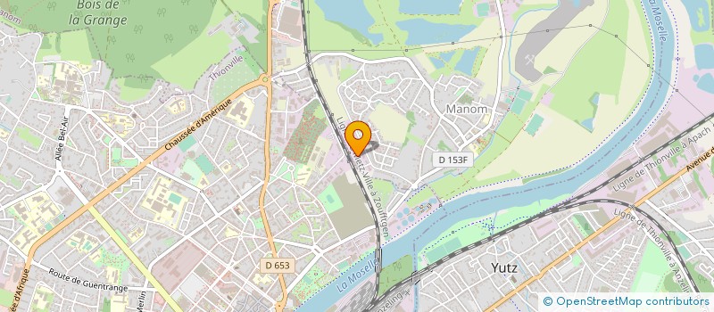 localisation de l'entreprise A & B CONSTRUCTION  YUTZ