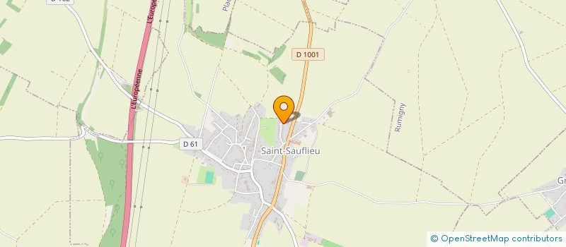 localisation de l'entreprise A.B.CONSULTING HDF  SAINT-SAUFLIEU