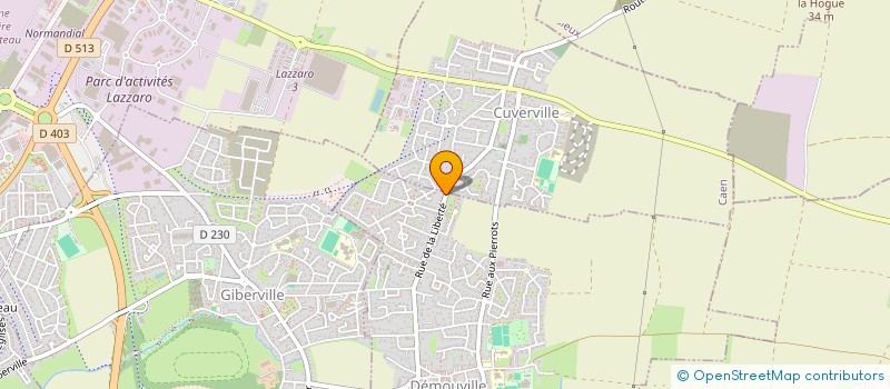 localisation de l'entreprise A B D B  DEMOUVILLE