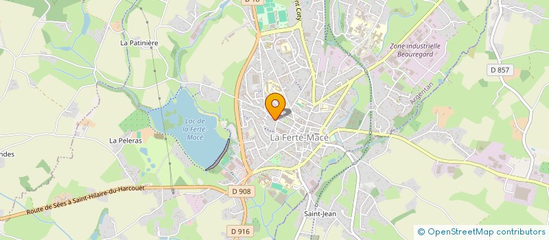 localisation de l'entreprise A.B.D.D. à LA FERTE MACE