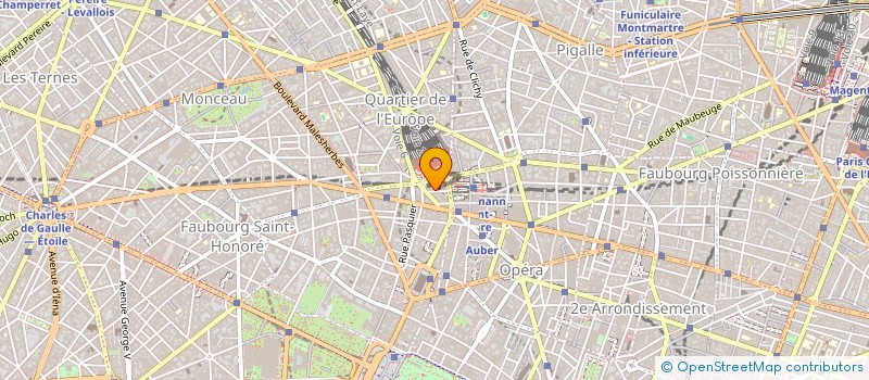 localisation de l'entreprise A.B. DEVELOPPEMENT  PARIS