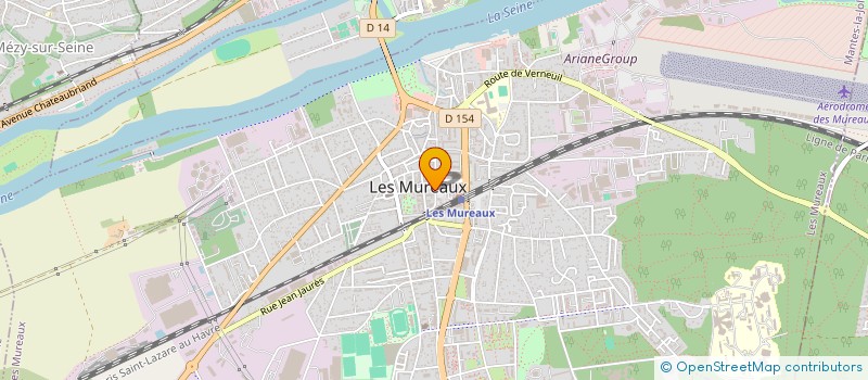 localisation de l'entreprise A.B.& DRAGEES à LES MUREAUX