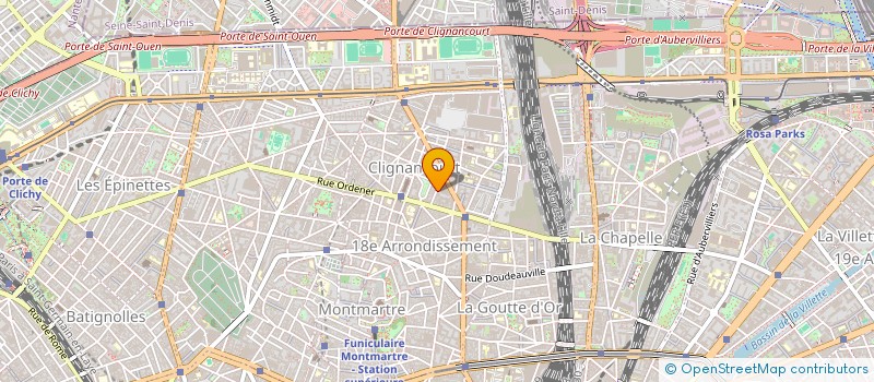 localisation de l'entreprise A B E  PARIS