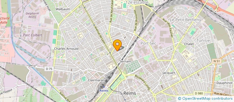 localisation de l'entreprise A B E CORPORATE  REIMS