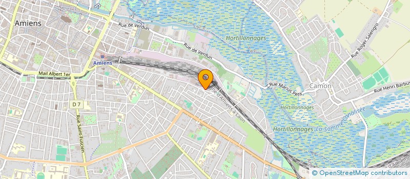 localisation de l'entreprise A&B ENTERPRISES  AMIENS