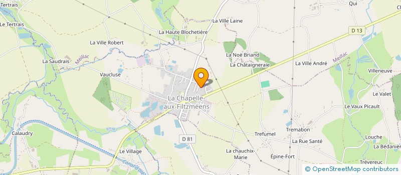 localisation de l'entreprise A-B EQUIPEMENTS à LA CHAPELLE-AUX-FILTZMEENS