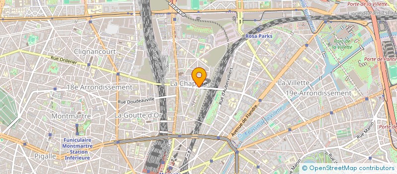 localisation de l'entreprise A.B EXPORT  PARIS