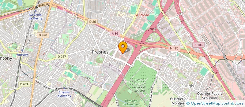 localisation de l'entreprise A B F  FRESNES