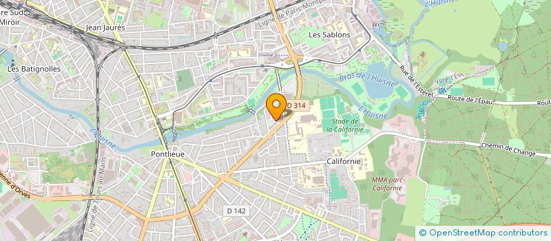 localisation de l'entreprise A B F CONSEIL à LE MANS