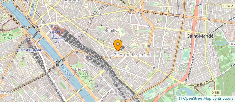 localisation de l'entreprise A B FRANCE DEMENAGEMENT à PARIS