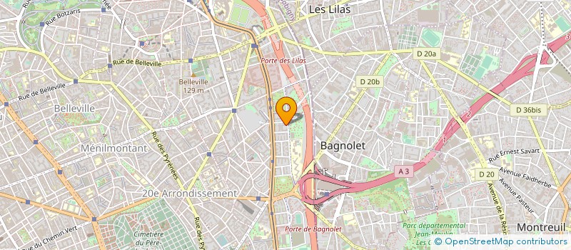 localisation de l'entreprise A B G R  PARIS