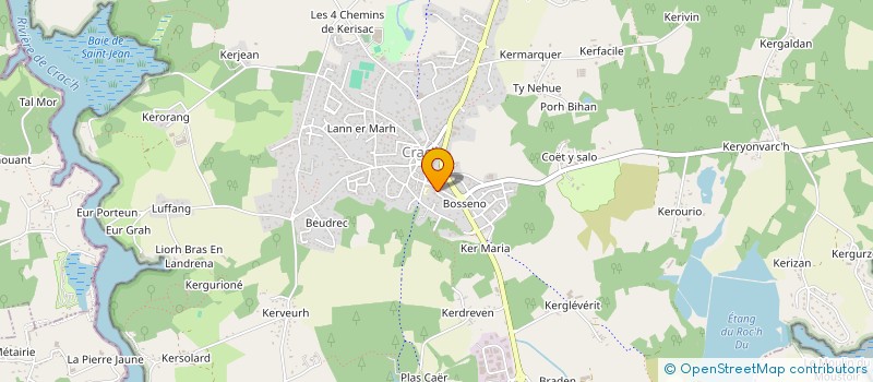 localisation de l'entreprise A.B.I.  CRACH