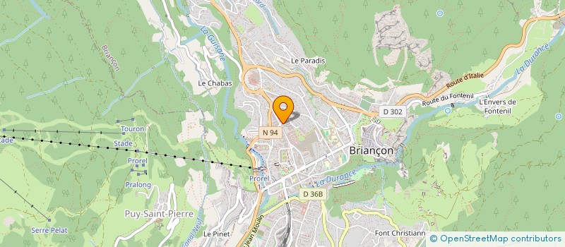 localisation de l'entreprise A.B.I.  BRIANCON