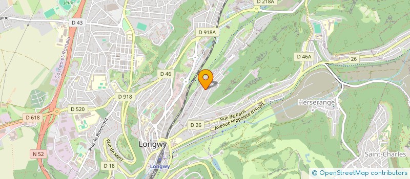 localisation de l'entreprise A.B.I.M. INVEST  HERSERANGE