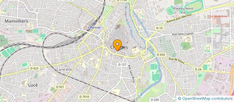 localisation de l'entreprise A.B. IMMO à CHARTRES