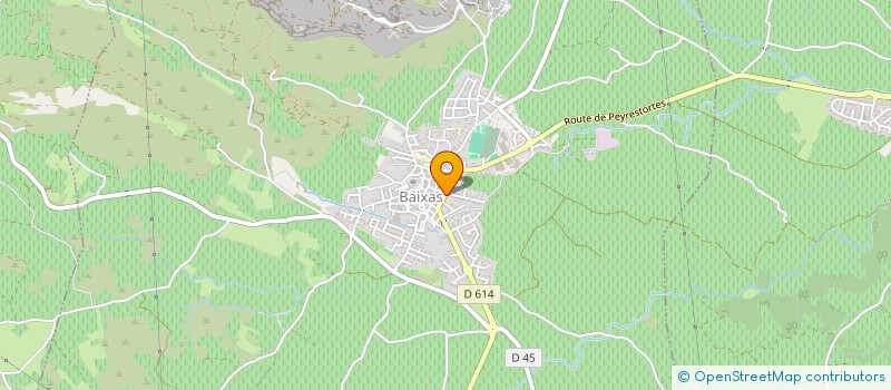 localisation de l'entreprise A&B IMMO  BAIXAS