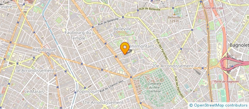 localisation de l'entreprise A B IMPRESSION  PARIS