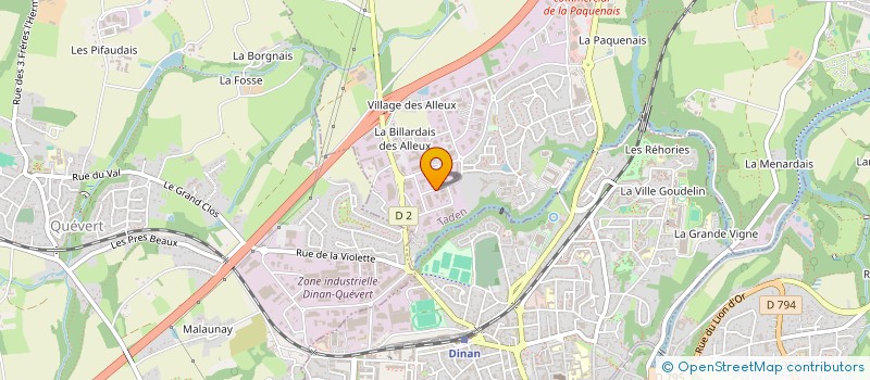 localisation de l'entreprise A.B.L AMENAGEMENT  TADEN