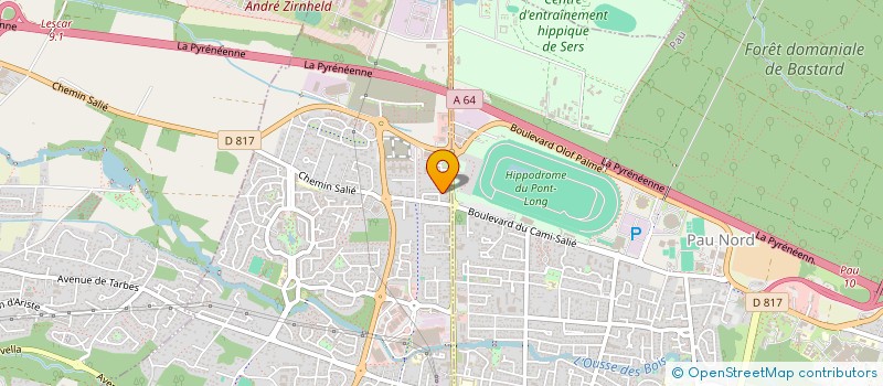 localisation de l'entreprise A.B.L. CONSEIL à LONS