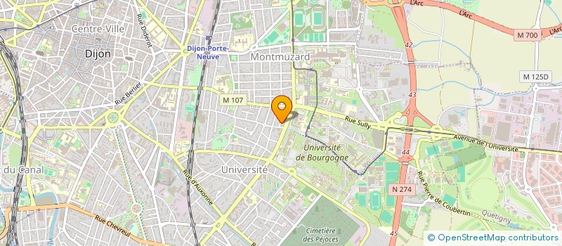 localisation de l'entreprise A B L LABORATOIRE DENTAIRE à DIJON