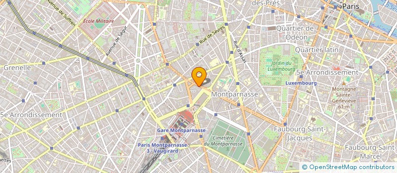 localisation de l'entreprise A.B.L.V  PARIS