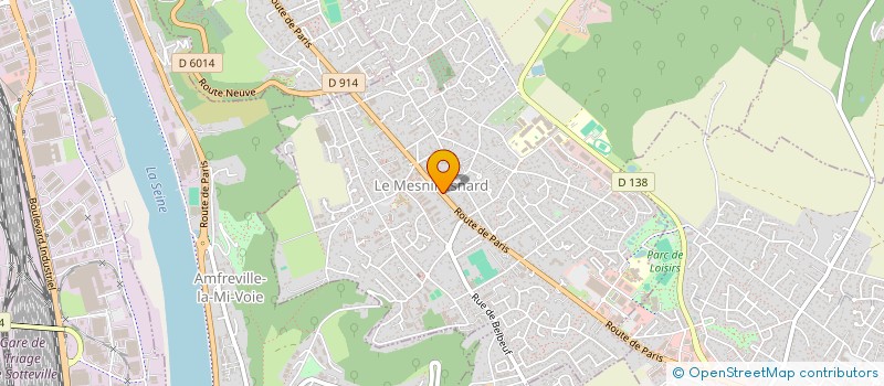 localisation de l'entreprise A&B LOUNGE à BELBEUF