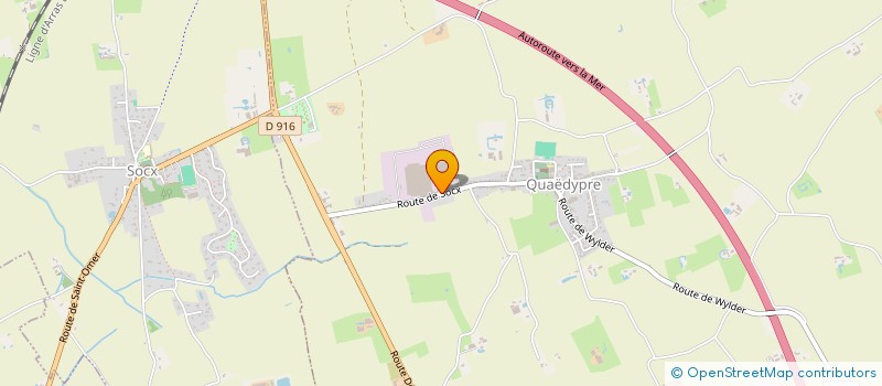 localisation de l'entreprise A.B.M.  BIERNE