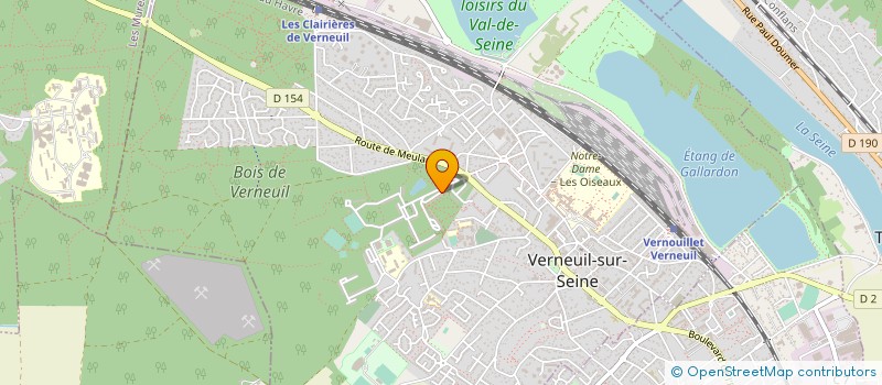 localisation de l'entreprise A.B.M ENVIRONNEMENT à SAINT-CLOUD