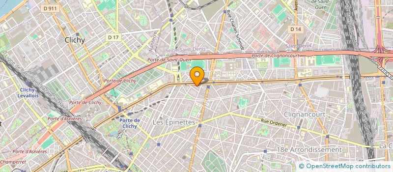 localisation de l'entreprise A.B.M. NEGOCE  PARIS